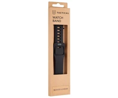 Tactical Išmaniojo laikrodžio Apple Watch silikoninis dirželis, Juodos spalvos, 38/40/41mm