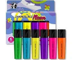 Tadeo Trading PENMATE NEON HIGHHLIGHTER 6 SPALVŲ