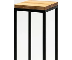 Garden Center Tajemniczy ogród FLOWER STAND LAVAL S Juodas OAK 19X19X62