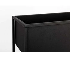 Garden Center Tajemniczy Ogrod FLOWERPOT COVER MARSYLIA S BLACK60X23X60