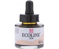 Talens Art Creation Talens Ecoline akvarelinių dažų koncentratas Nr. 374 Rožinė rusvai gelsvas 30 ml