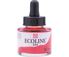 Talens Ecoline vandens pagrindo dažų koncentratas 334 - SCARLET, 30 ml