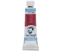 Talens Farby Watercolour Tube Carmine 318