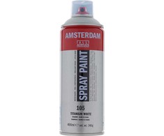 Talens Amsterdam Farba akrylowa 400ml 105 Baltas Purškiklis
