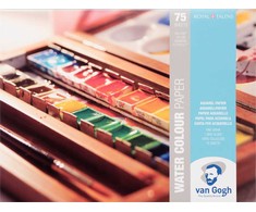 Talens Van Gogh Akvarelės popieriaus bloknotas | 40 x 30 cm, 300g, 75 lapai