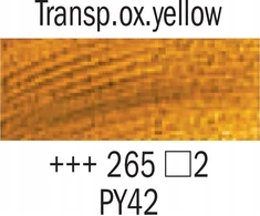 Talens Van Gogh Oil Colour Tube Transparent Oxide Geltona 265