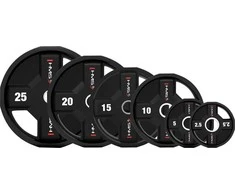 TPC25 olimpinės plokštės su CPU HMS danga, 25 kg