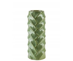 Mondex TALLIE Žalias Vaza 11,5x7,5x28,5cm