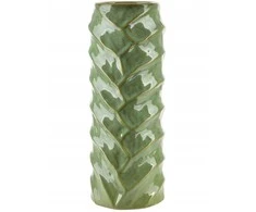 Mondex TALLIE Žalias vaza 13x9x35cm