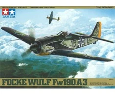 Tamiya Focke-Wulf Fw 190 A-3 1/48 naikintuvo plastikinis modelis