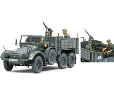 Tamiya Krupp Protze Kfz.70 6x4 karių vežtuvas 1/35 plastiko rinkinys