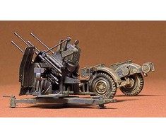 Tamiya 1/35 Vokiečių 20 mm Flakvierling 38 su Sd.Ah.52