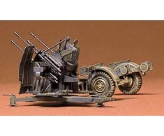 Tamiya 1/35 Vokiečių 20 mm Flakvierling 38 su Sd.Ah.52