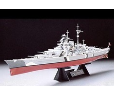 Tamiya Bismarck vokiečių mūšinis laivas 1/350 plastikinis rinkinys 78013