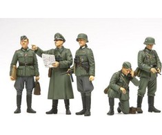 Tamiya Vokiečių lauko vado figūrėlių rinkinys 1/35 (5 vnt.) 35298