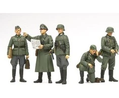 Tamiya Vokiečių lauko vado figūrėlių rinkinys 1/35 (5 vnt.) 35298