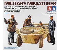 Tamiya – Vokietijos tankininkų divizijos priekinės linijos žvalgybos komanda, 1/35, 35253