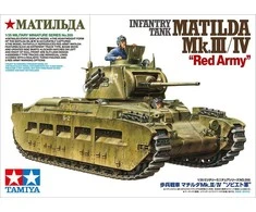 Tamiya Matilda Mk.III/IV Raudonosios armijos tanko modelis 1/35