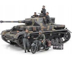 Tamiya – Panzerkampfwagen IV Ausf G. Ankstyvoji gamyba ir motociklų rytinis frontas, 1/35, 25209