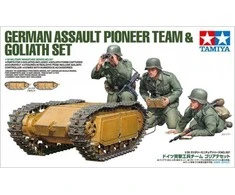 Tamiya Vokiečių šturmo pionierių būrys su Goliath, 1/35 (35357)