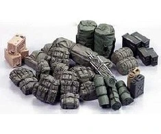 Tamiya Šiuolaikinės JAV kariuomenės ekipuotės rinkinys 1/35 (35266)