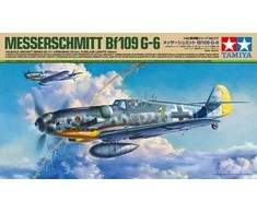 Tamiya Messerschmitt Bf 109 G-6 1/48 plastikinis surenkamas lėktuvo modelis