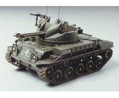 Tamiya – JAV savaeigis AA pistoletas M42 Duster su 3 figūromis, 1/35, 35161