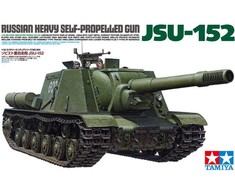 Tamiya retro sunki savaeigė haubica ISU-152 1/35 modelis