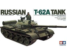 Tamiya T-62A retro tankas 1/35 plastikinis modelis (35108)