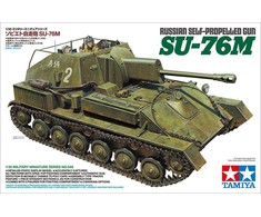 Tamiya SU-76M retro savaeigė patranka 1/35 plastikinis rinkinys