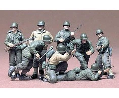 Tamiya JAV pėstininkų figūrėlės 1/35 – Vakarų Europa, 35048