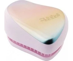 Plaukų šepetys Tangle Teezer Compact Pearlescent Matte Chrome