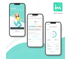 Tanita Vonios svarstyklės Analityczna 16 Parametrów Apple Health, Google Fit, IF1320B