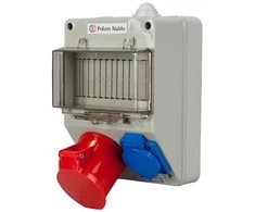 Polam-Nakło Tarel Maitinimo lizdas 16A 3P + N + Z, 10 / 16A 2P + Z 6263-130