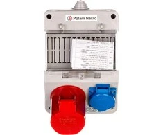Tarel maitinimo komplektas 32A / 400V 4P + 10 / 16A 250V + pagrindinė plokštė 5x6mm2 6165-130 - 6165-130