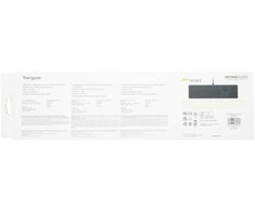Klaviatūra Targus EcoSmart* pilno dydžio antybakteryjna USB QWERTY GB Juodas (AKB874UK)