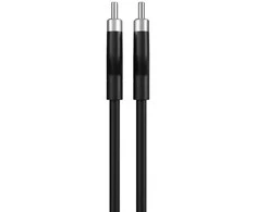 Targus „Hyper | HyperJuice“ USB-C silikoninis įkrovimo laidas | HJ4011BKGL