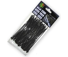 Bradas OPASKA PLASTIKOWA Juoda 4,6 x 120mm 100szt