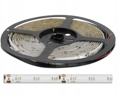 „Ecolight PS“ LED juostelė ECO* diodų girlianda IP65, žalia, 60 SMD3528 diodų, 5m, baltas substratas.