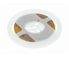 GTV LED Strip COB 12V, 320LED/m, 8mm, 8W/m, without gel, warm baltas