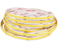 GTV LED juosta COB 24V, 320LED/m, 8mm, 8W/m, be gelio, neutralios baltos spalvos, 2x1m mini st