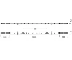 Taśma LED Ledvance Value Flex 24V/830 500lm/m 5W/m 5m