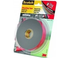 SCOTCH ® tvirtinimo juosta, dvipusė, skirta ypatingai lauko aplikacijoms, 19mm x 5m, juoda