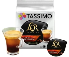 Jacobs L'OR Lungo Colombia Tassimo 16 ks