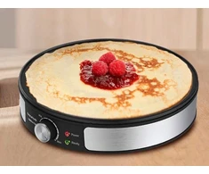 Vaflinė Blynų Keptuvė - Taurus Crepe&amp;Fun 30cm Nerūdijančio Plieno Juoda