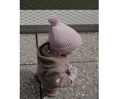 TB Print Lodger Hatter Folklore merino wełna czapka Rose 3-6m HTM 107_3-6