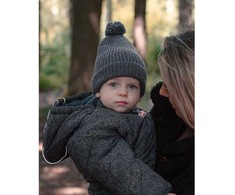 TB Print Lodger Hatter Folklore merino czapka wełniana Pigeon 6-12m HTM 626_6-12
