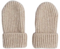 TB Print Lodger Mittens Folklore Merino wełniane rękawiczki dziecięce rusvai gelsvas 0-12m MTM 630_0-12