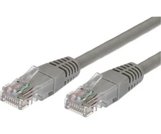 TB Kat.6 RJ45 UTP vario pataiso laido kabelis, 1 m. pilka - pakuotė po 10 vnt