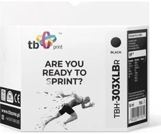 Tb Print Rašalas, skirtas HP Envy Photo 6200 TBH-303XLBR BK, perdirbtas